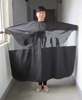 Прозрачный длинный черный