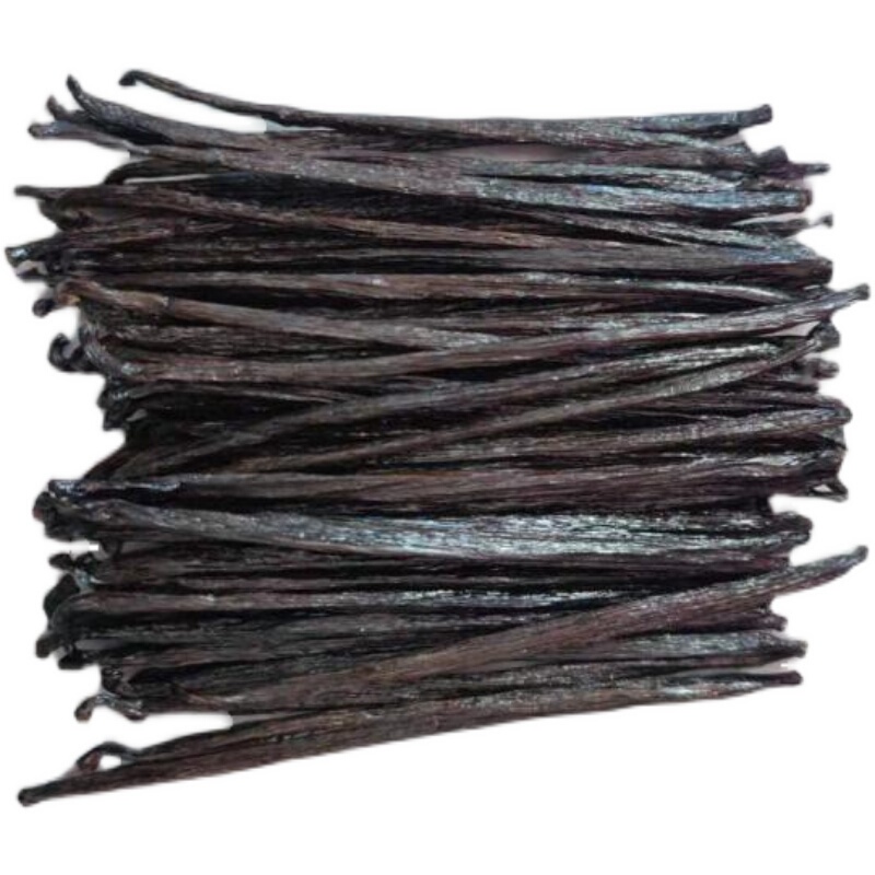Bulk Weighing of Madagascar Vanilla Beans, Tahitian Variety, 15- 17cm Pieces, Popular Roasted Beans, Free Shipping Bulk Weighing of Madagascar Vanilla Beans, Tahitian Variety, 15- 17cm Pieces, Popular Roasted Beans, Free Shipping