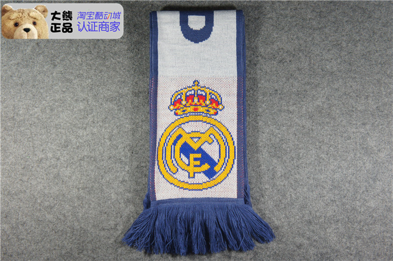 Bộ đếm chính hãng Adidas ADIDAS Bayern Real Madrid người hâm mộ khăn quàng cổ S95126 S94891 	khăn phượt đa năng