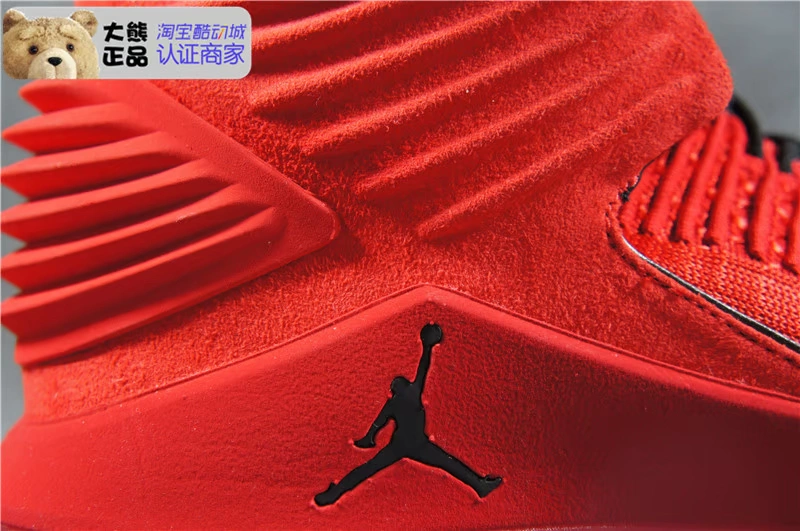 Bộ đếm chính hãng AIR JORDAN XXXII PF AJ32 giày bóng rổ nam màu đỏ AH3348-601