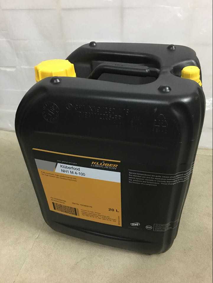 Krubble KLUBER Madol 162172183900 Supreme knitting machine oil 20L