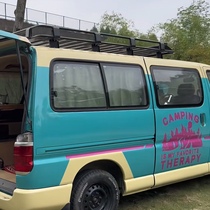 Jinbei Grace roof rack ladder luggage frame shelf ladder camping side tent punching installation