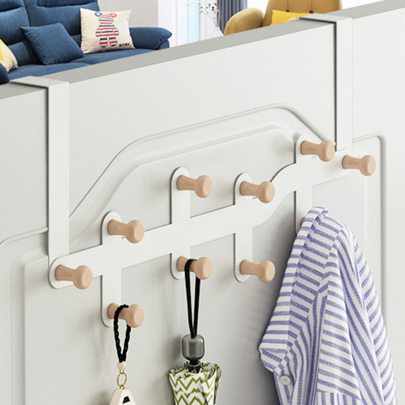 Nemmy Mains Nordic Wind creative door post-no-mark hanging clothes hook door free of punching hanging clothes hanger free of nail cloakroom