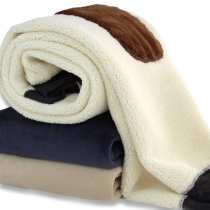 Mens glint thickened warm goat suede warm pants loose with large size sweater pants high waist large size kneecap protective kneecap cotton pants