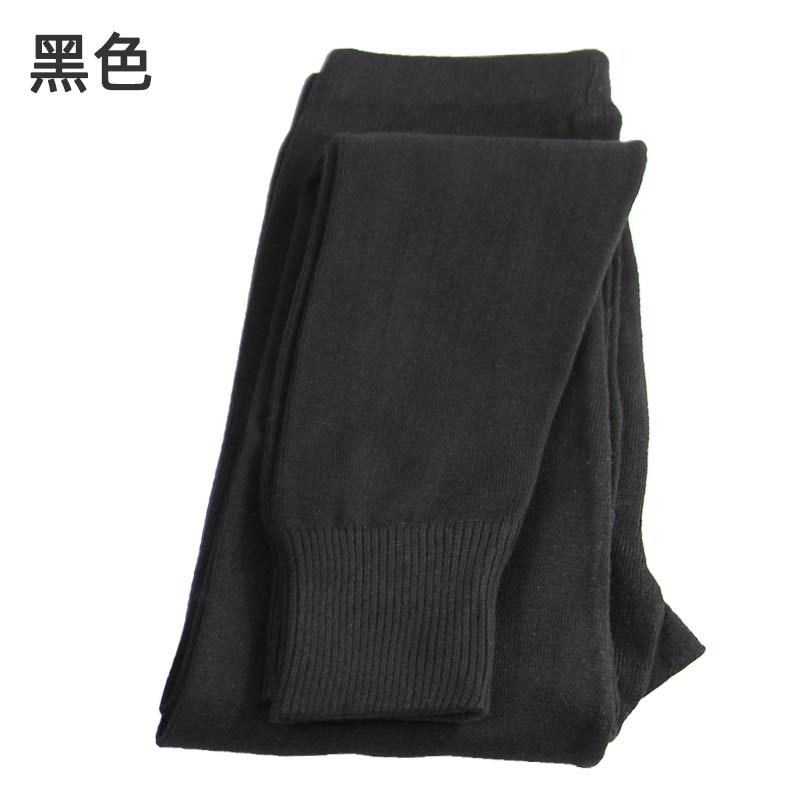 Đàn ông và phụ nữ trong mùa thu và mùa đông xà cạp cashmere dày mỏng dệt kim mỏng điều chỉnh kích thước lớn kích thước quần ấm dòng quần quần len.