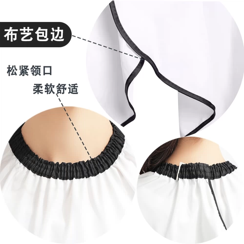 Парикмахерский фартук для стрижки волос, накидка, большой прозрачный мобильный телефон, увеличенная толщина