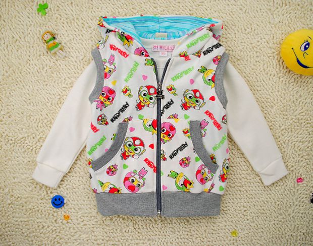 Bé gái 1-6 tuổi tải vest vest nữ xuân và thu bé shop quần áo trẻ em
