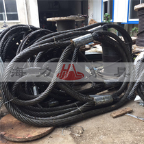 Galvanized pressed double-buckle steel wire rope coated oil-inserted chrope wagon crane hoisting tool Sotool