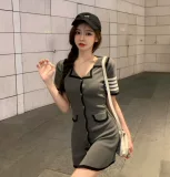 Милое трикотажное платье, юбка, Италия