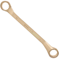 Star explosion-proof double plum blossom wrench beryllium bronze spark-free copper alloy 14 17 19mm double-headed glasses wrench