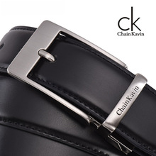 CK皮带男新款针扣礼盒装