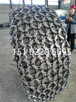 Jiufeng forklift protection chain Tongwei 50 30 forklift snow chain 23 5-25 tire protection chain factory