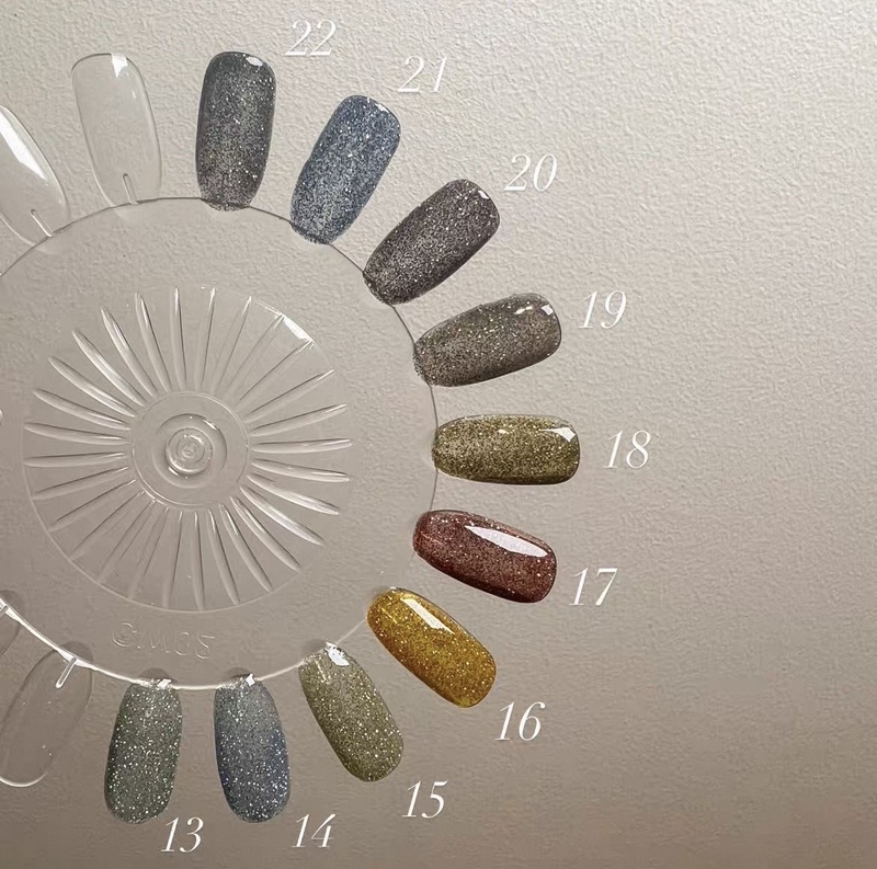 Enoi Dlamonf Flash Crushed Diamond Gel Japanese Domestic Crushed Diamond Gel Nail Polish Gel F01-F42 in Stock