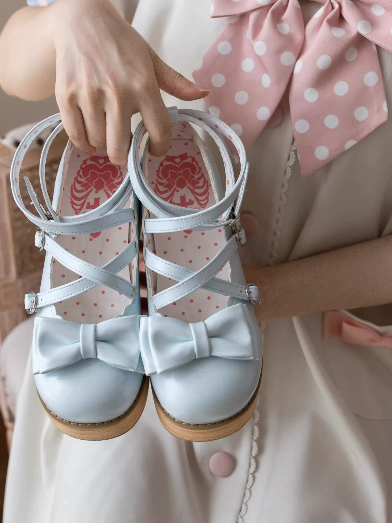 Готовый запас | Платформа Tata новая цветовая серия | оригинальная обувь Modo лоли с округлым носком и толстой подошвой