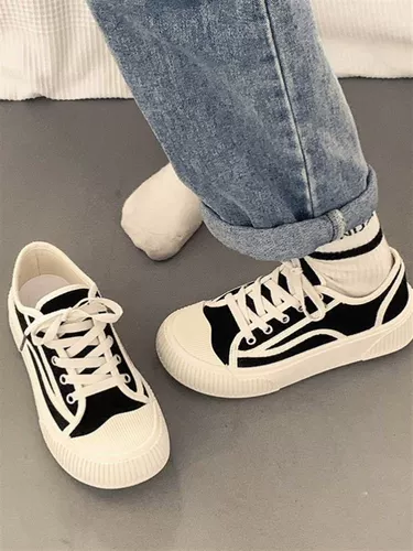 Тканевая универсальная обувь, дышащие кроссовки на платформе, туфли, 2024 года, тренд сезона