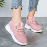 Весенняя летняя белая обувь, дышащая спортивная обувь, мягкая подошва, против усталых ног