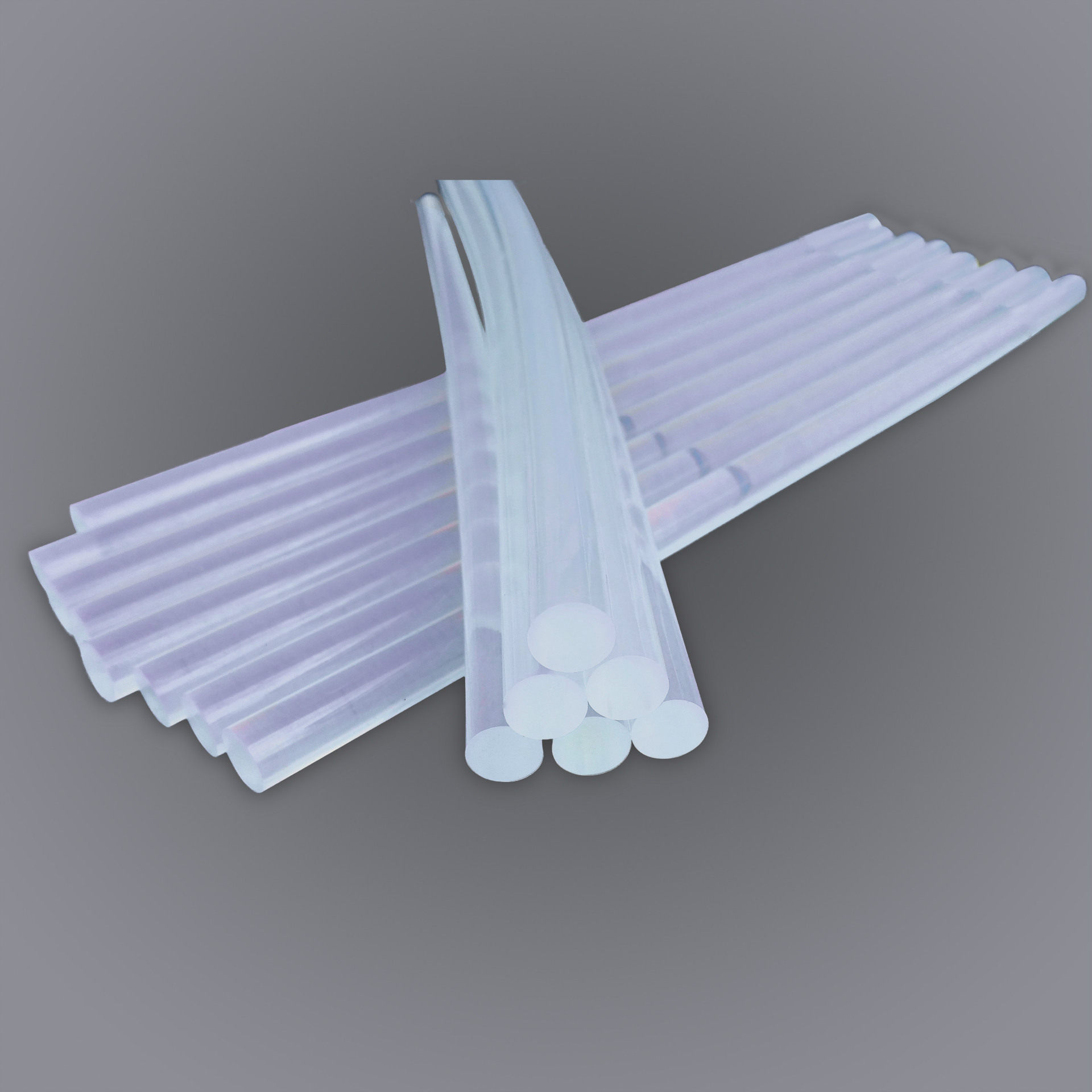 Hot melt glue stick 7mm household high-viscosity transparent small candle plastic electric melting capacity electric heating melting stick stick glue strip