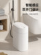 智能垃圾桶自动感应吸附新款家用厕所卫生间客厅壁挂贴墙窄缝电动