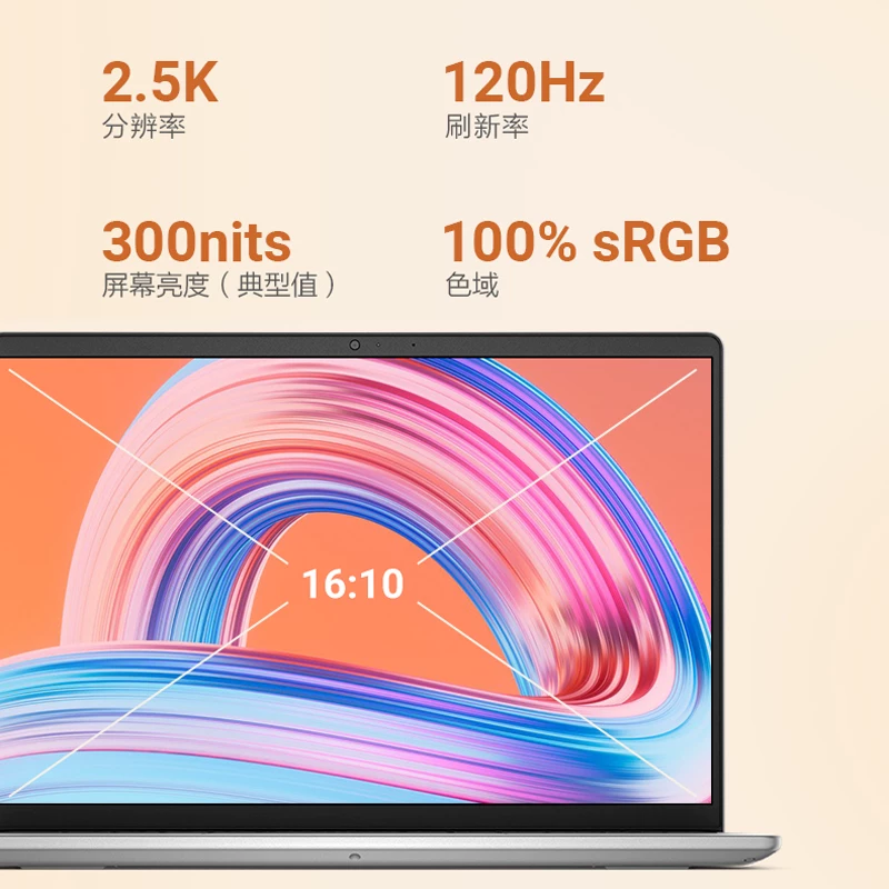 [Национальная субсидия 15%] Ноутбук Dell/Dell бизнес-офис новый тонкий и легкий ИИ ПК 14-дюймов AMD Ryzen AI 7 H 350 процессор DC14255