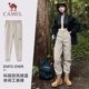 [Function] Camel Sports Cargo Pants Men's 2023 Autumn Waterproof Casual Loose Woven Trousers Foot-gained Sweatpants Women