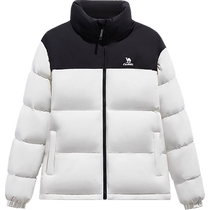 Camel Down Jacket Womens New Winter Thickened Stand-up Collar Jacket Same Style for Men and Women Warm Windproof and Water-Repellent Bread Jacket