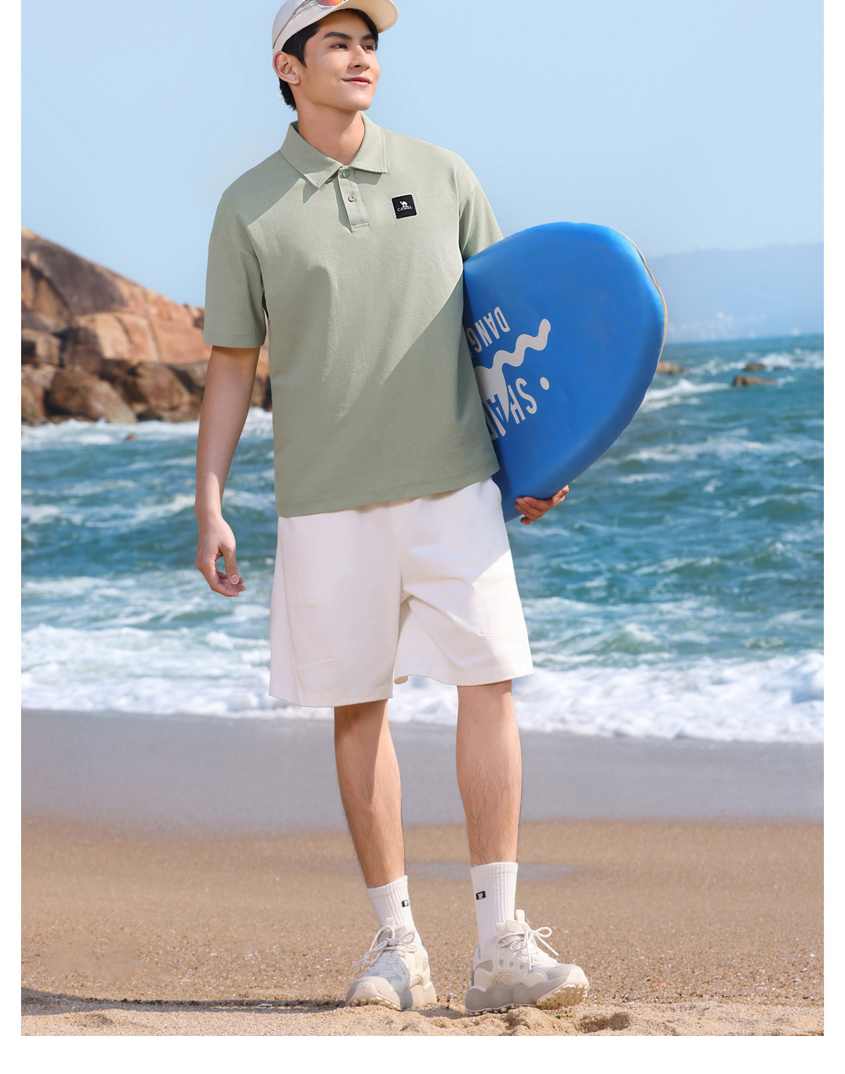 Антибактериальная дорожная футболка polo 