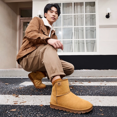 Утепленные удерживающие тепло зимние туфли, высокие сапоги