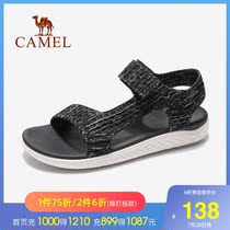 Camel mens shoes 2021 summer comfortable sandals City outdoor leisure travel slippers Wild comfortable soft elastic sandals