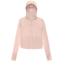 (Camellia) Camel Outdoor Slim Sun Protection Clothing Womens Summer Cool Breathable Short Slim Sun Protection Clothing Jacket