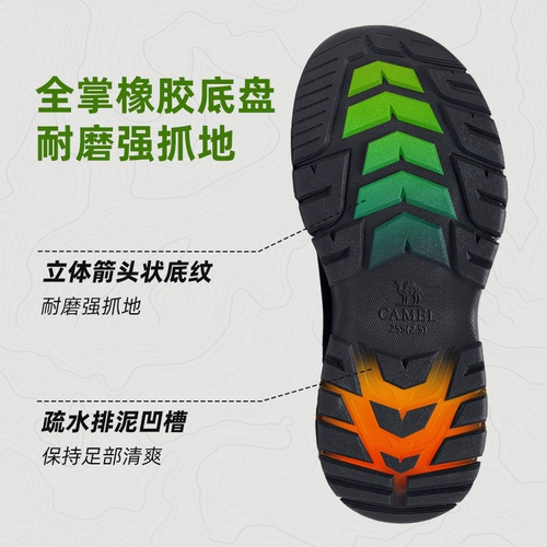 Летние пляжные спортивные дышащие нескользящие сандалии