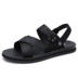 Giày nam lạc đà 2018 hè mới thời trang sandal da Giày nam nhẹ nhàng giản dị hai đôi giày đi biển shop giày nam Sandal