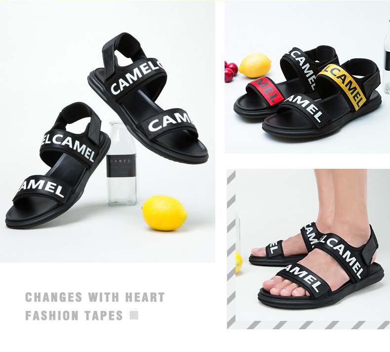 Giày nam đế xuồng 2018 hè mới giản dị đôi giày đế bệt đế xuồng đế bệt sandal nam đẹp