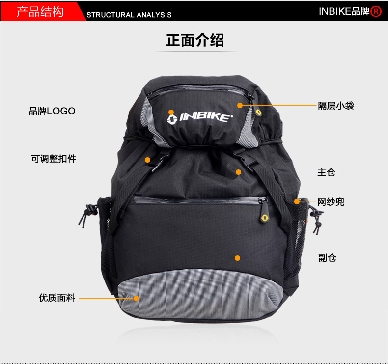 Sacoche pour vélo INBIKE - Ref 2228763 Image 40