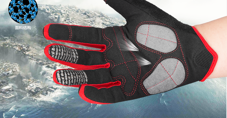 Gants pour vélo homme INBIKE - Ref 2242765 Image 157