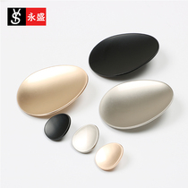 Upscale metal oval concave hand sewing buckle ladies big clothes windsuit dress handmade decorative buttoned button buttons