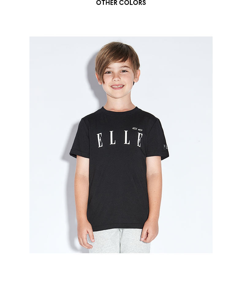 ELLE kids 男童圆领短袖T恤 图9