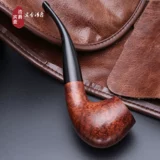 Дым Dou Dou Shiwu старый стиль ручной работы с твердым деревянным трубкой с твердым древесным трубкой, засуха, сигаретный ковш