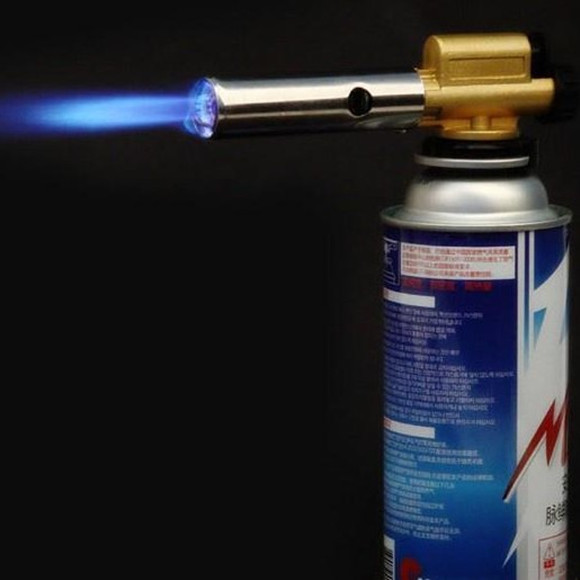 Reversible igniter flamethrower portable spray gun outdoor baking barbecue charcoal burning pig hair cake demoulding