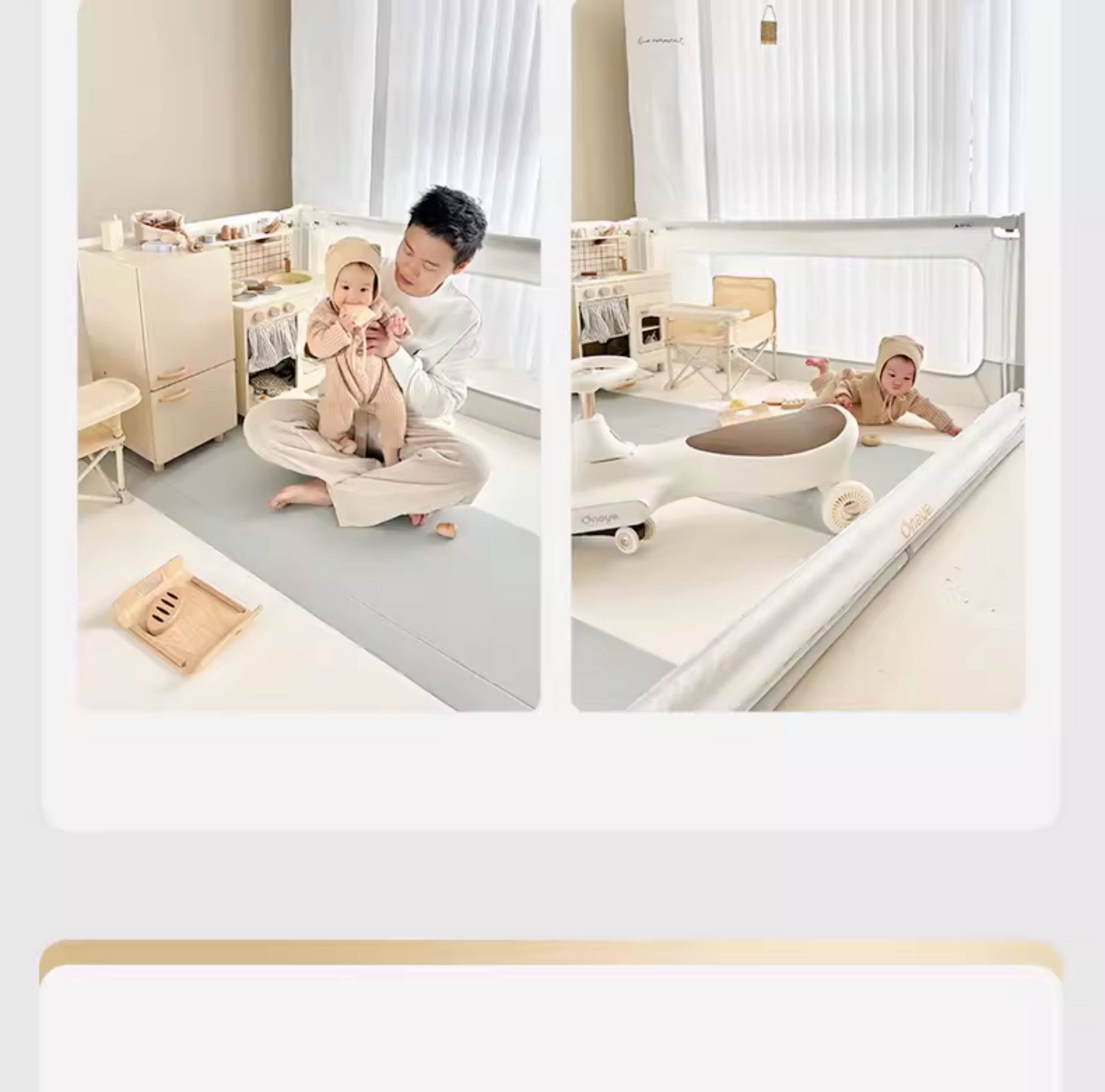 Детский манеж 丸丫围栏防护栏婴儿客厅地上爬行学步宝宝室内家用爬垫儿童游戏栏