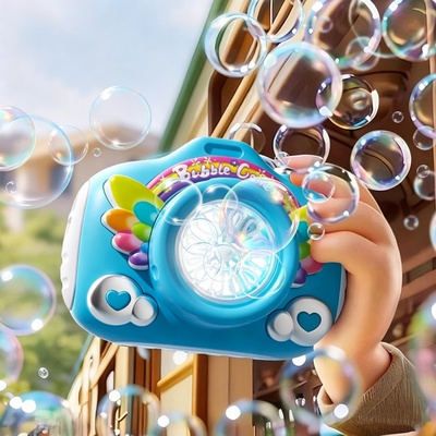 kabeen儿童电动泡泡机相机款