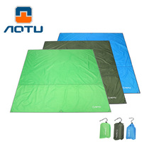 Outdoor picnic mat Multifunctional ground cloth Oxford cloth Camping beach mat Family camping placemat Shade canopy