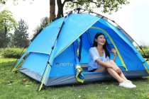 Tent outdoor supplies Camping thickened ultra-lightweight automatic speed open a full set of rainproof field camping equipment