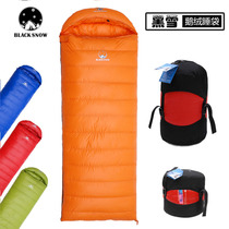 Sleeping bag adult outdoor camping four seasons universal adult double single indoor winter down thickened portable