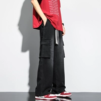 Черный 【Трехмерная мягкая джинсовая ткань】