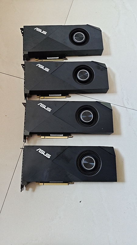 Asus Rtx2080Ti Graphics Card 11g, Removed from Idc Data Center, Fully Functional, Scores 570,000 Points On鲁大师 Benchmark Test