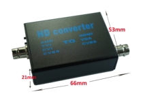 AHDTVICVICVBS to HDMIVGACVBS 1080p Ultra Small HD Video Signal Converter