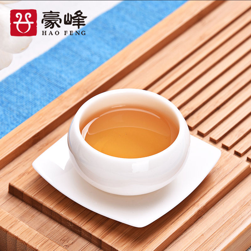 Jade HaoFeng white porcelain sample tea cup dehua porcelain ceramic cups household master cup single CPU graven images kung fu tea set