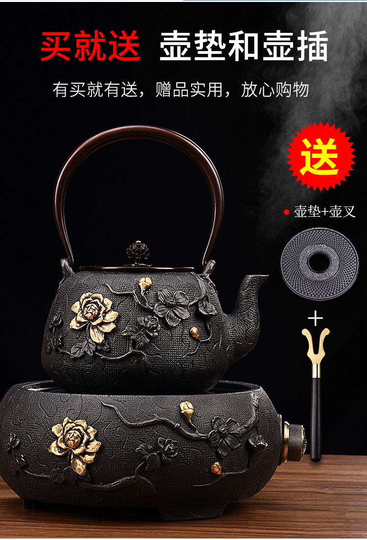 HaoFeng suit the electric TaoLu boiled tea, the iron pot of cast iron tea special electric TaoLu boiled tea, imitation, boil the kettle