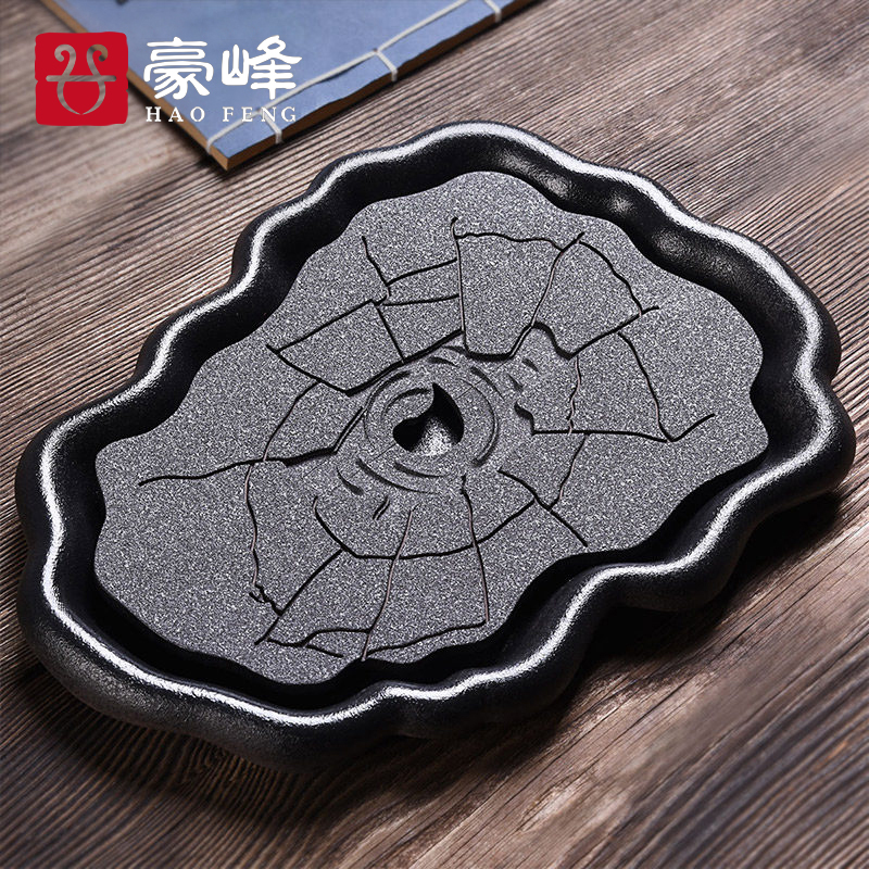 HaoFeng tea set suit household tea accessories ceramic tea tray was dry plate drainage type contracted the teapot tea tea table