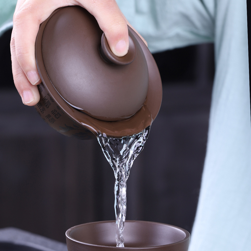 HaoFeng it manual tureen undressed ore old mud kung fu tea teapot tea tea tea pot